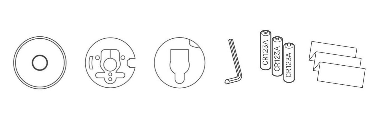 Inhoud van de doos Yale Linus L2 Lite smart lock doos